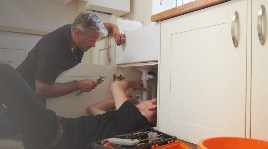 Professional burst pipe repair services in Napoleon, IN